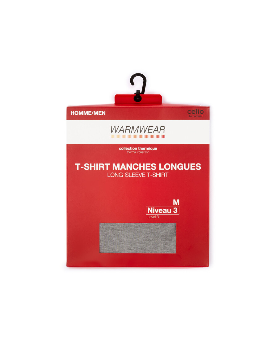 camiseta de manga larga warmwear level 3