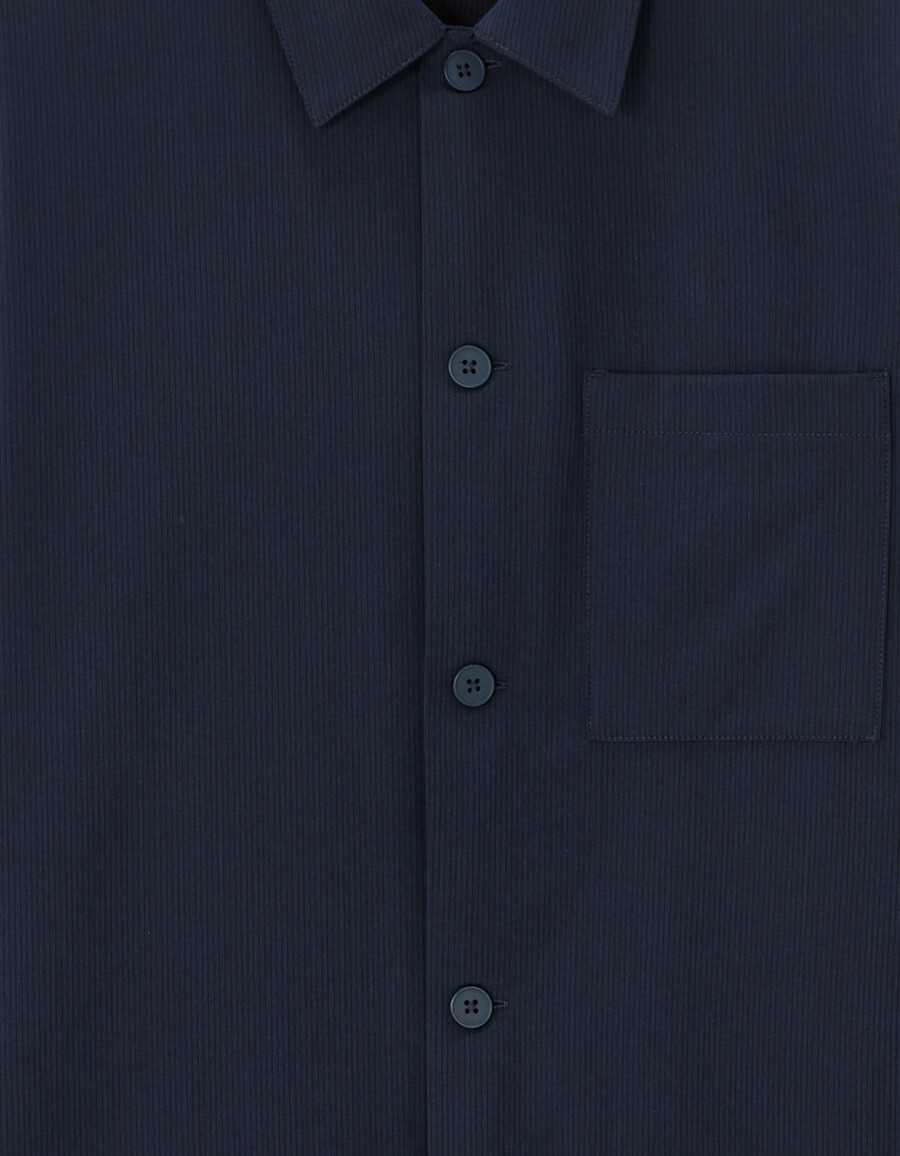 sobrecamisa con bolsillo