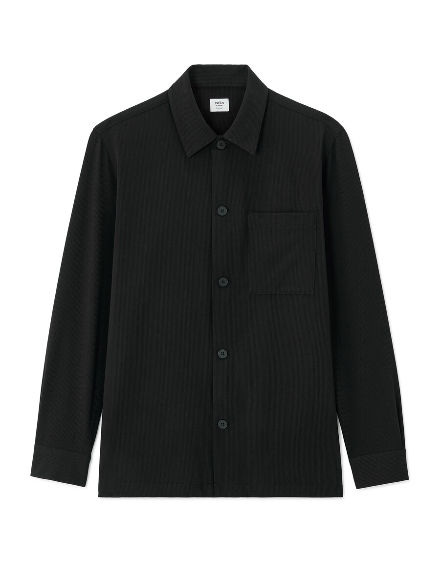 sobrecamisa con bolsillo