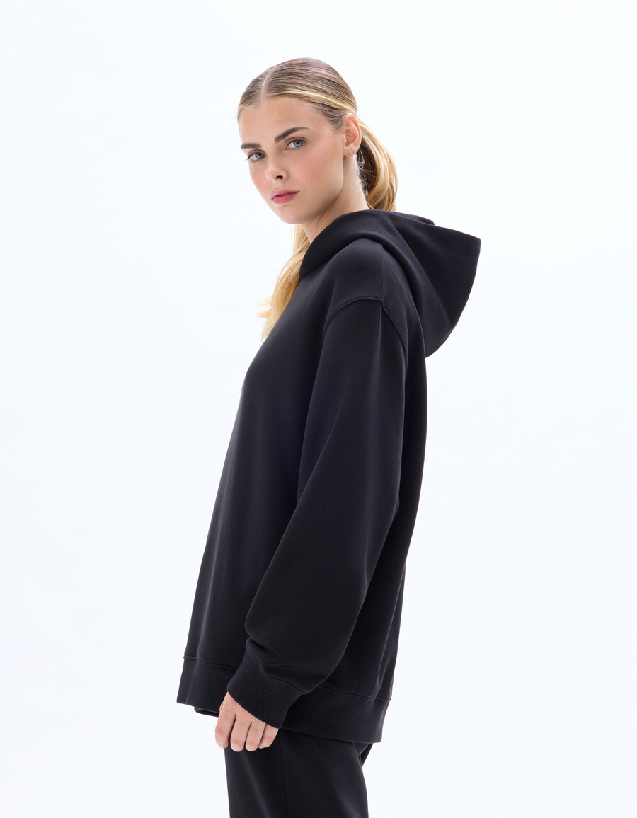 sudadera con capucha de polar