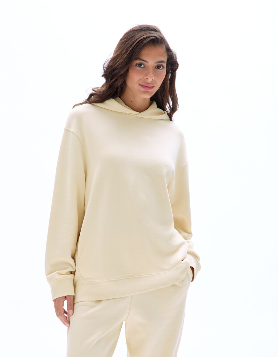 sudadera con capucha de polar
