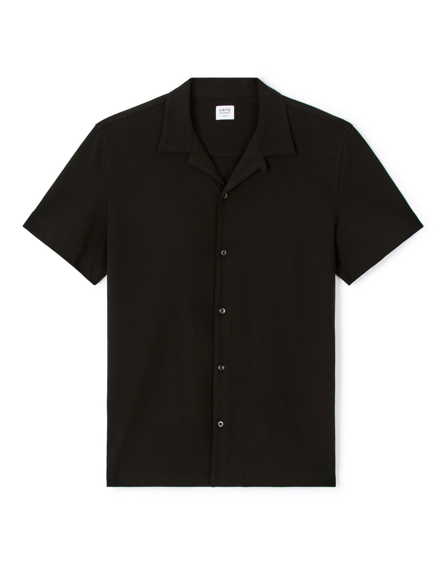 camisa de jersey de corte regular