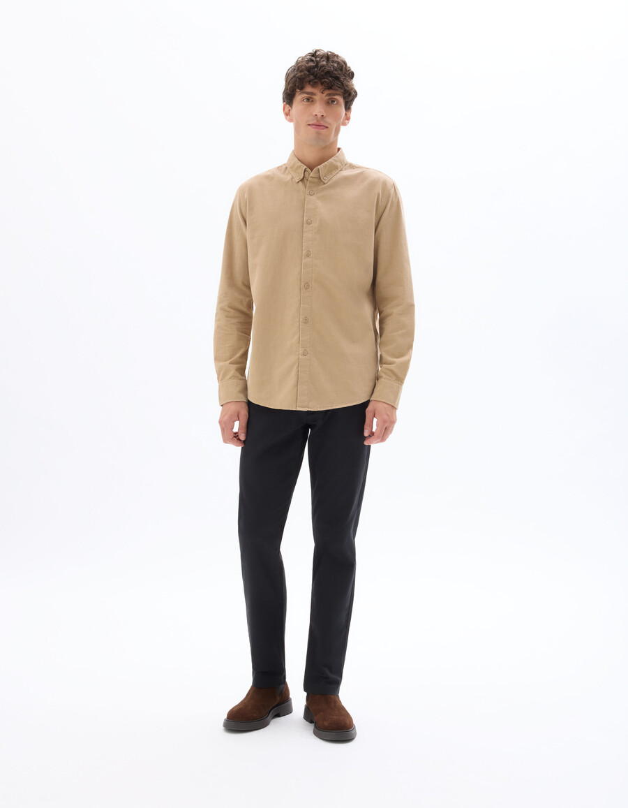 camisa de terciopelo