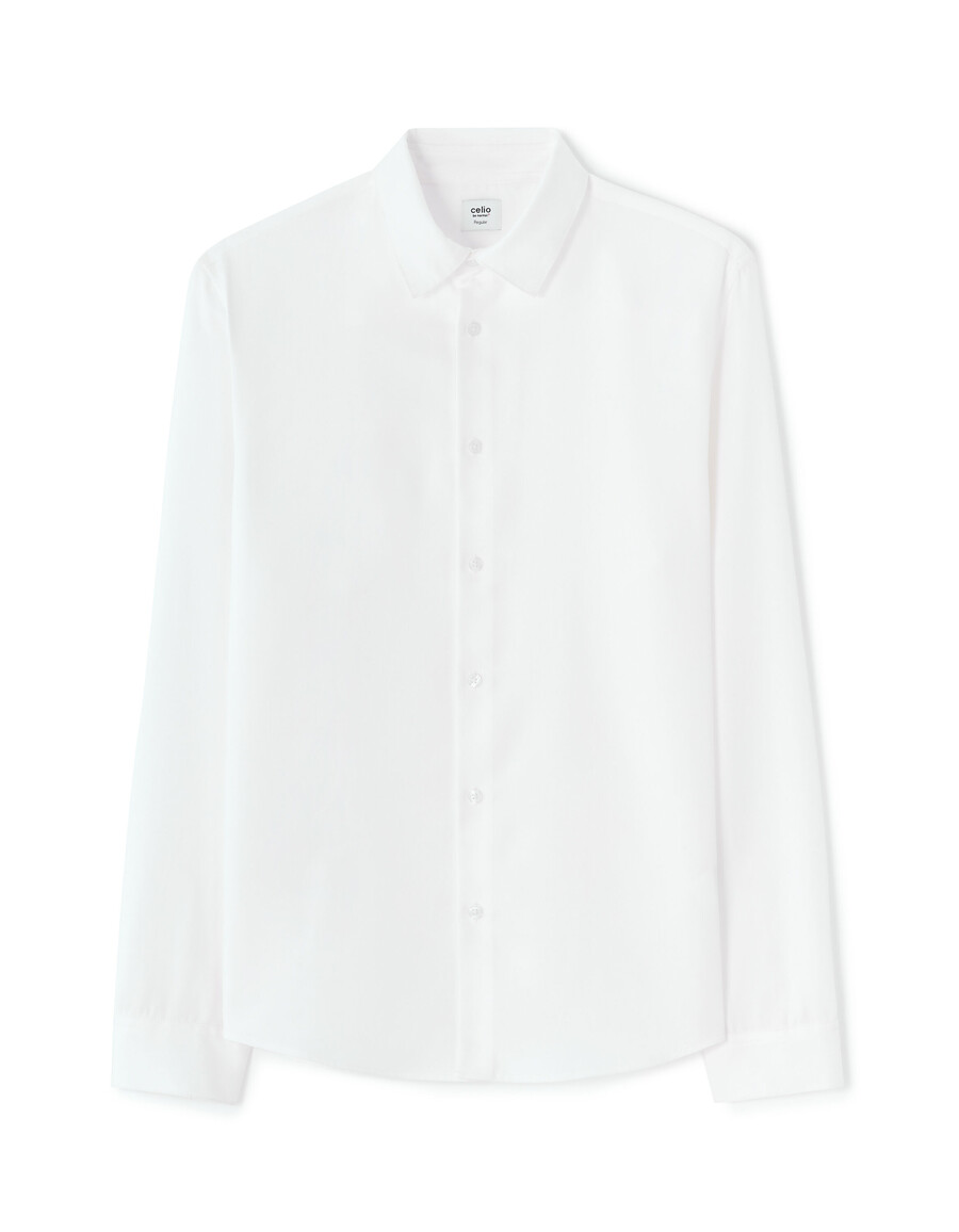 camisa regular 100 tencel lyocell