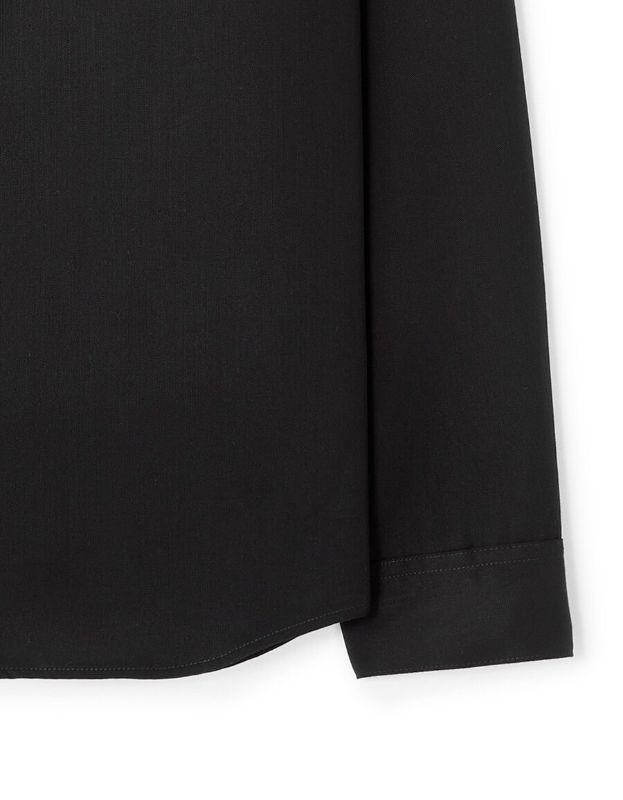 camisa de corte regular 100 tencel lyocell