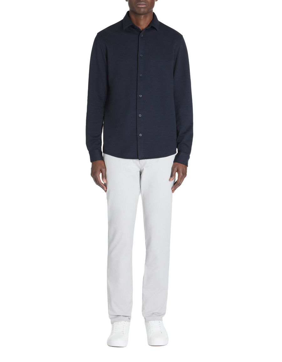 camisa de jersey de corte regular