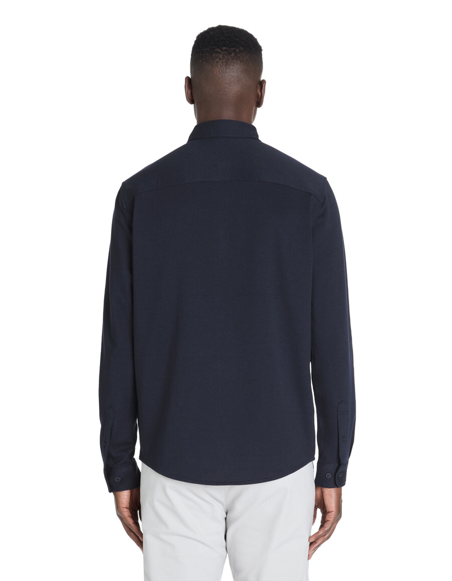 camisa de jersey de corte regular