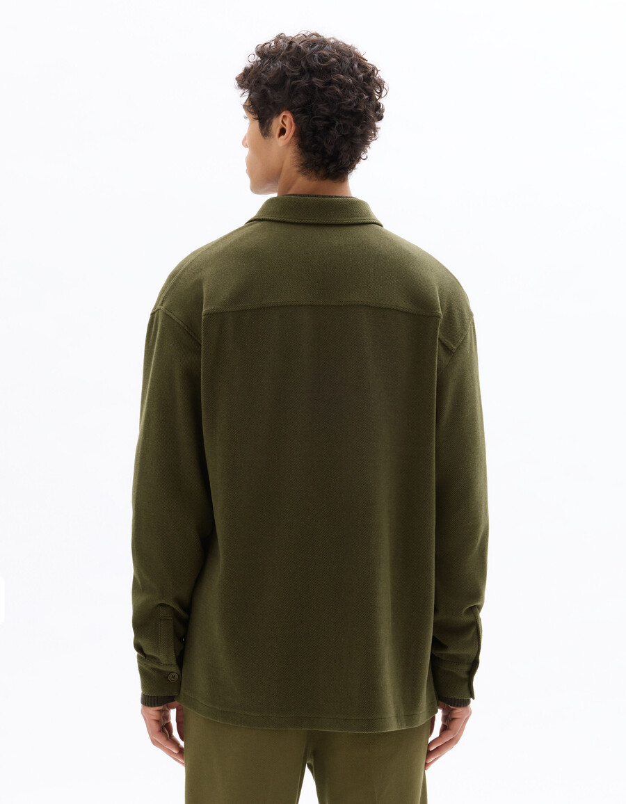 camisa de jersey holgada