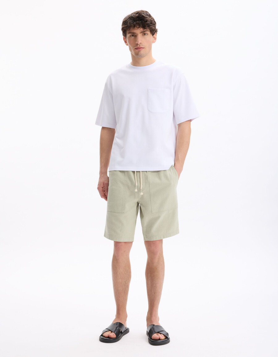 bermudas 100 algodón