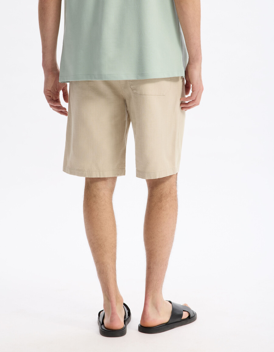 bermudas 100 sarga de algodón