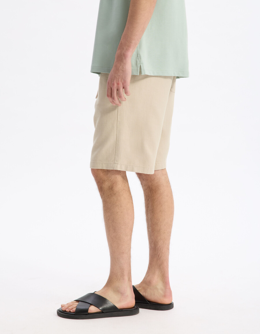 bermudas 100 sarga de algodón