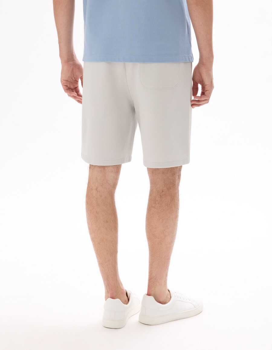 bermudas de piqué elástico