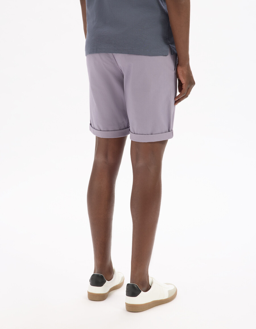 bermudas chinas de algodón elástico