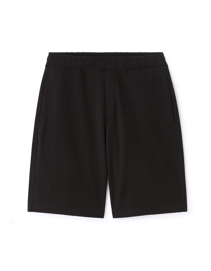 bermudas de corte regular mezcla de algodón