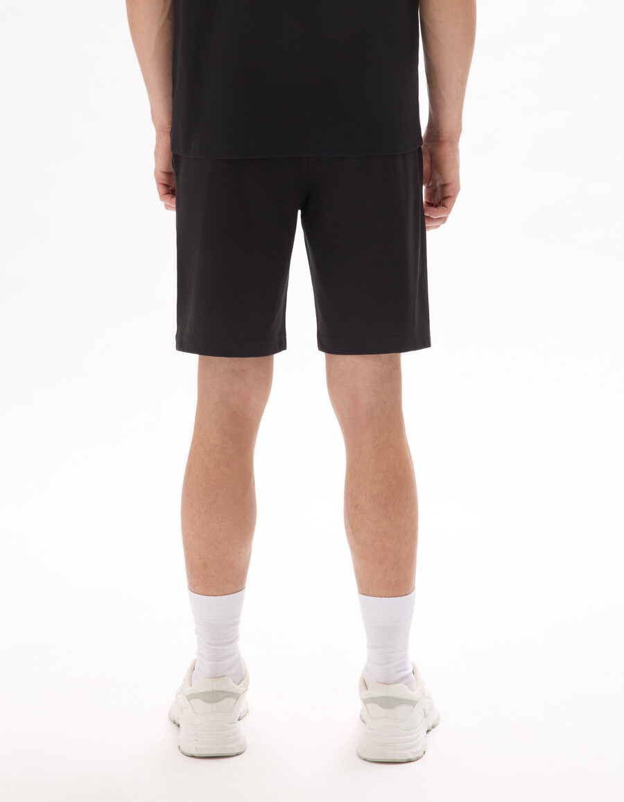 bermudas de corte regular mezcla de algodón