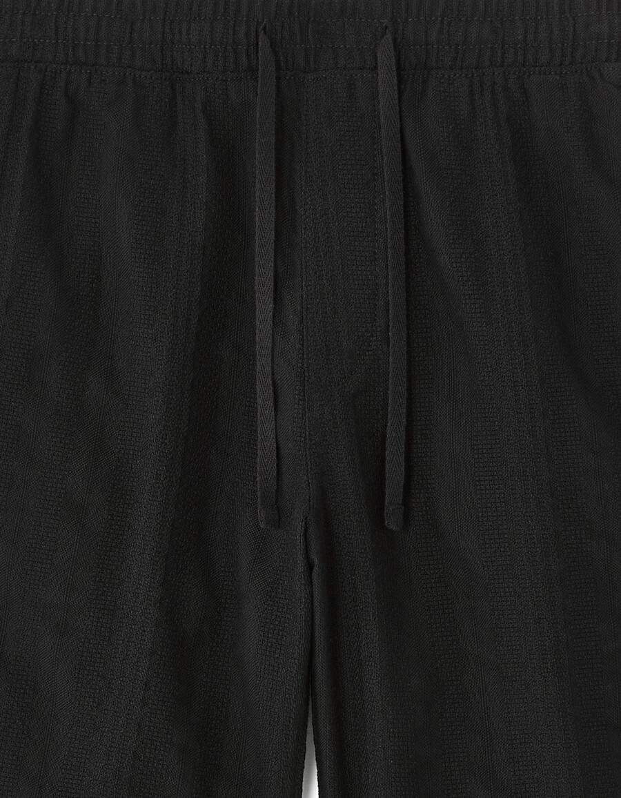 bermudas de jacquard a rayas 100 algodón