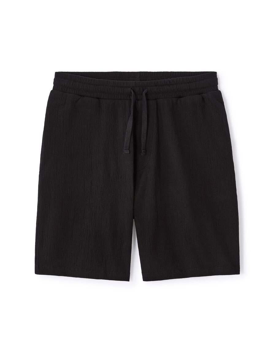 bermudas con cordón en la cintura algodón elástico