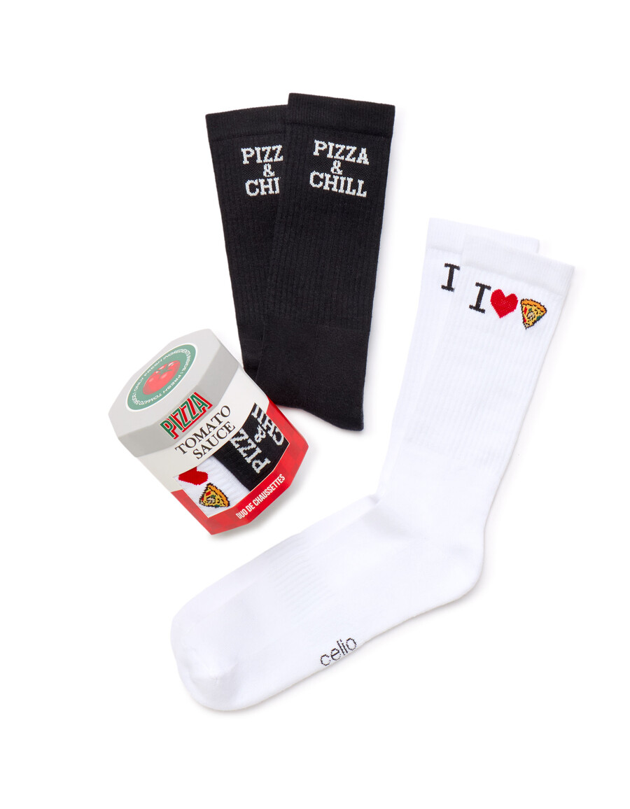 set de regalo de calcetines navideños duo