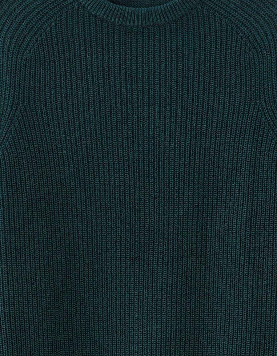 suéter de cuello redondo 100 algodón