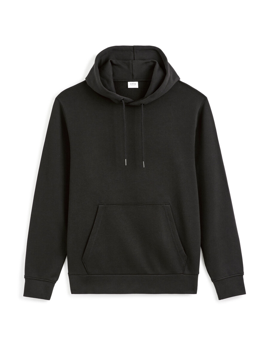 sudadera con capucha de corte regular 100 algodón