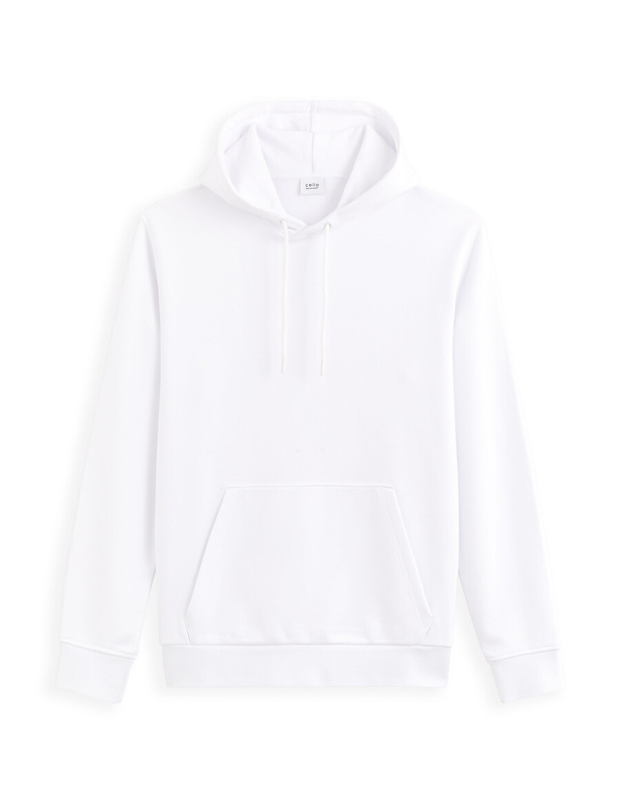 sudadera con capucha de corte regular 100 algodón