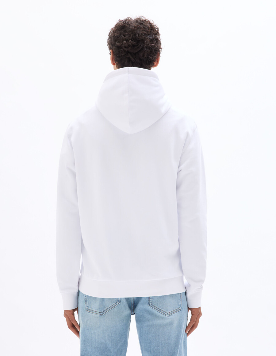 sudadera con capucha de corte regular 100 algodón
