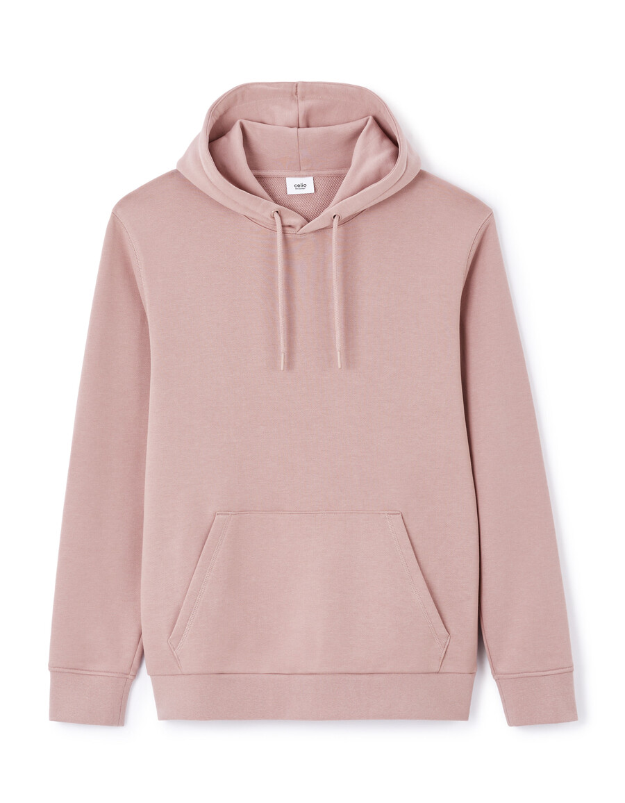 sudadera con capucha de corte regular 100 algodón