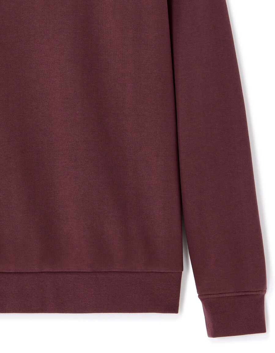 sudadera de cuello redondo regular 100 algodón