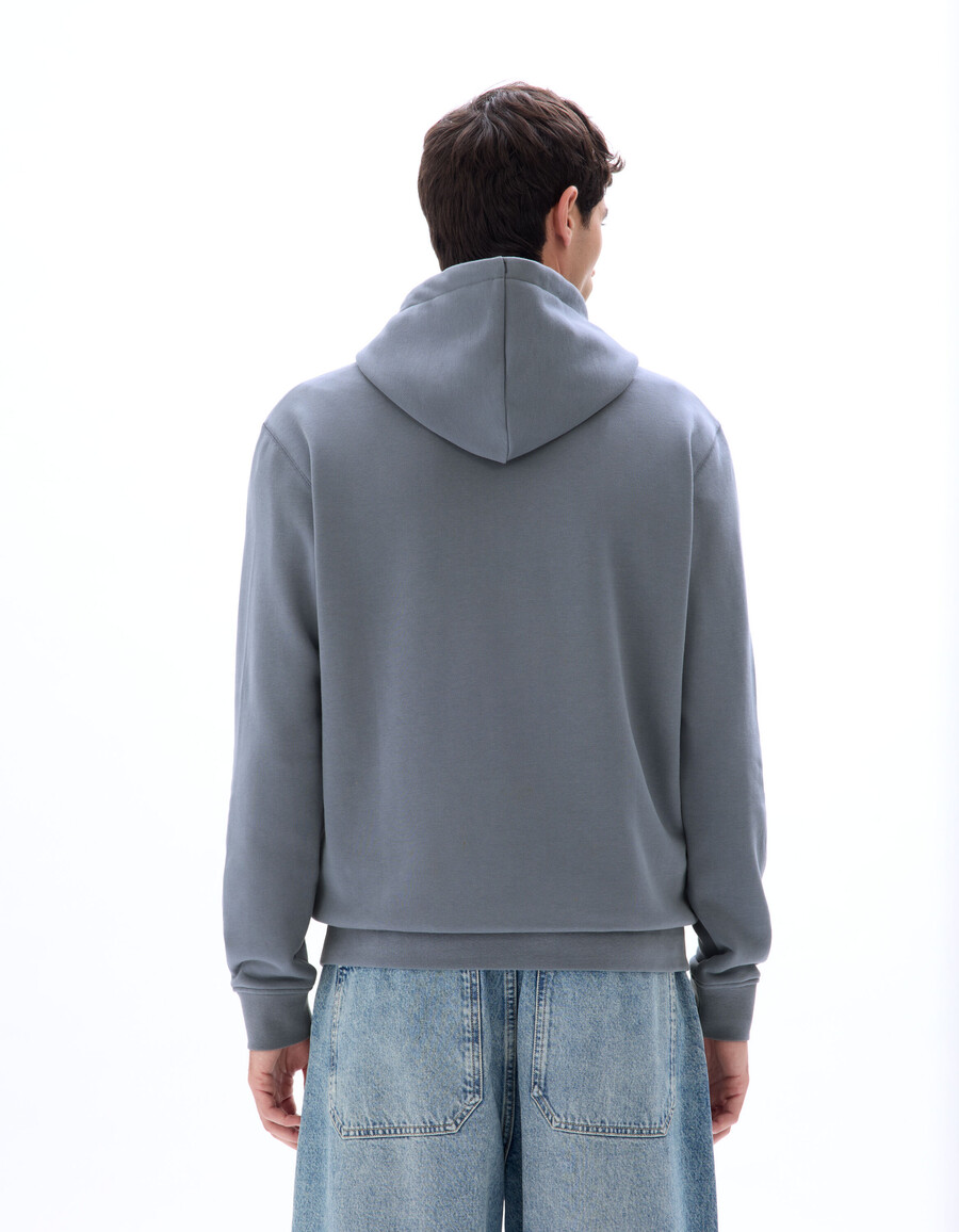sudadera con capucha de corte regular 100 algodón