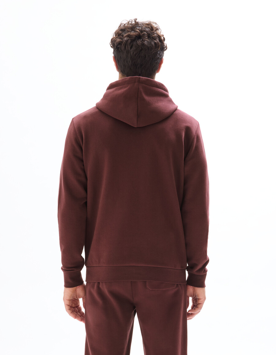 sudadera con capucha de corte regular 100 algodón