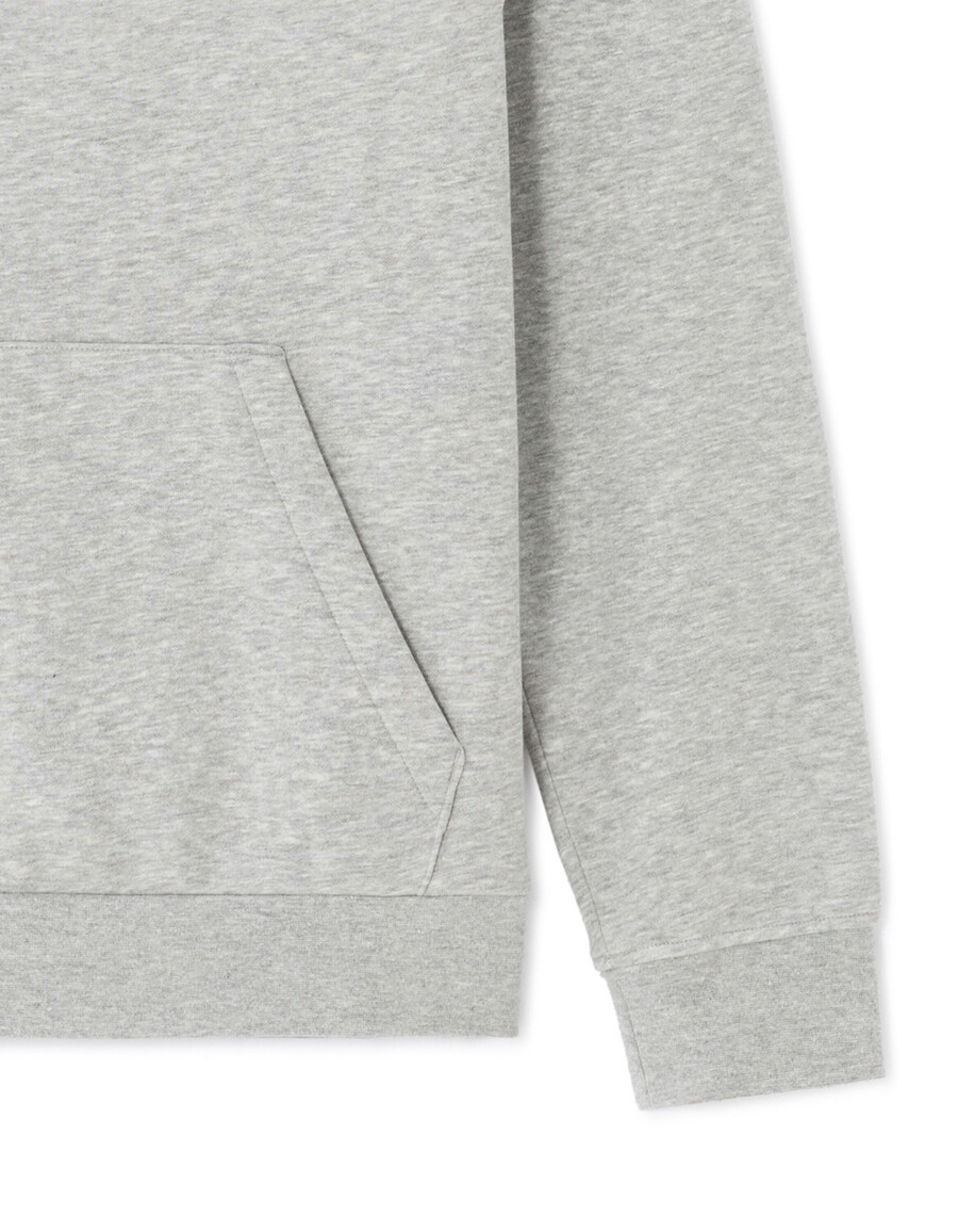 sudadera con capucha y bloques de color de corte regular