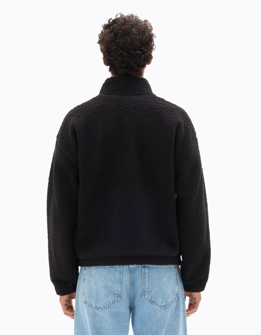 sudadera polar de gran tamaño