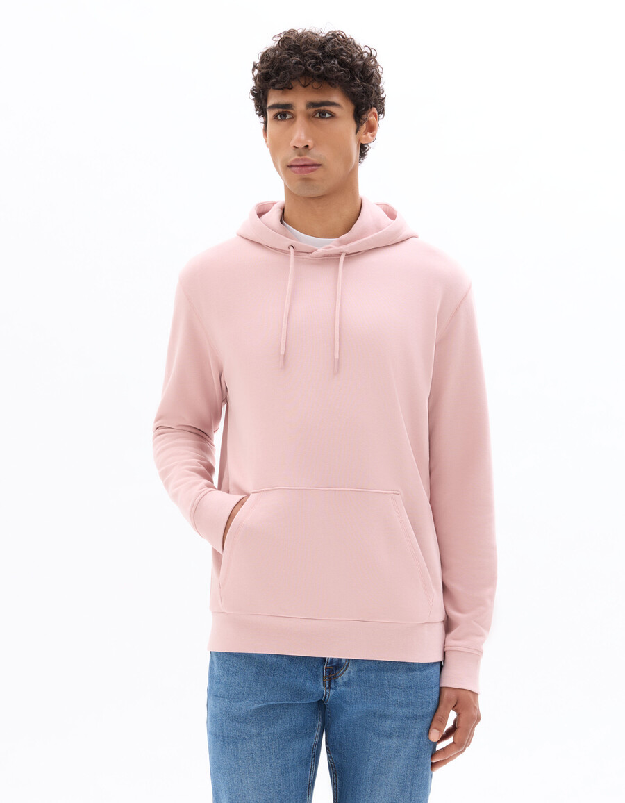 sudadera con capucha de corte regular 100 algodón