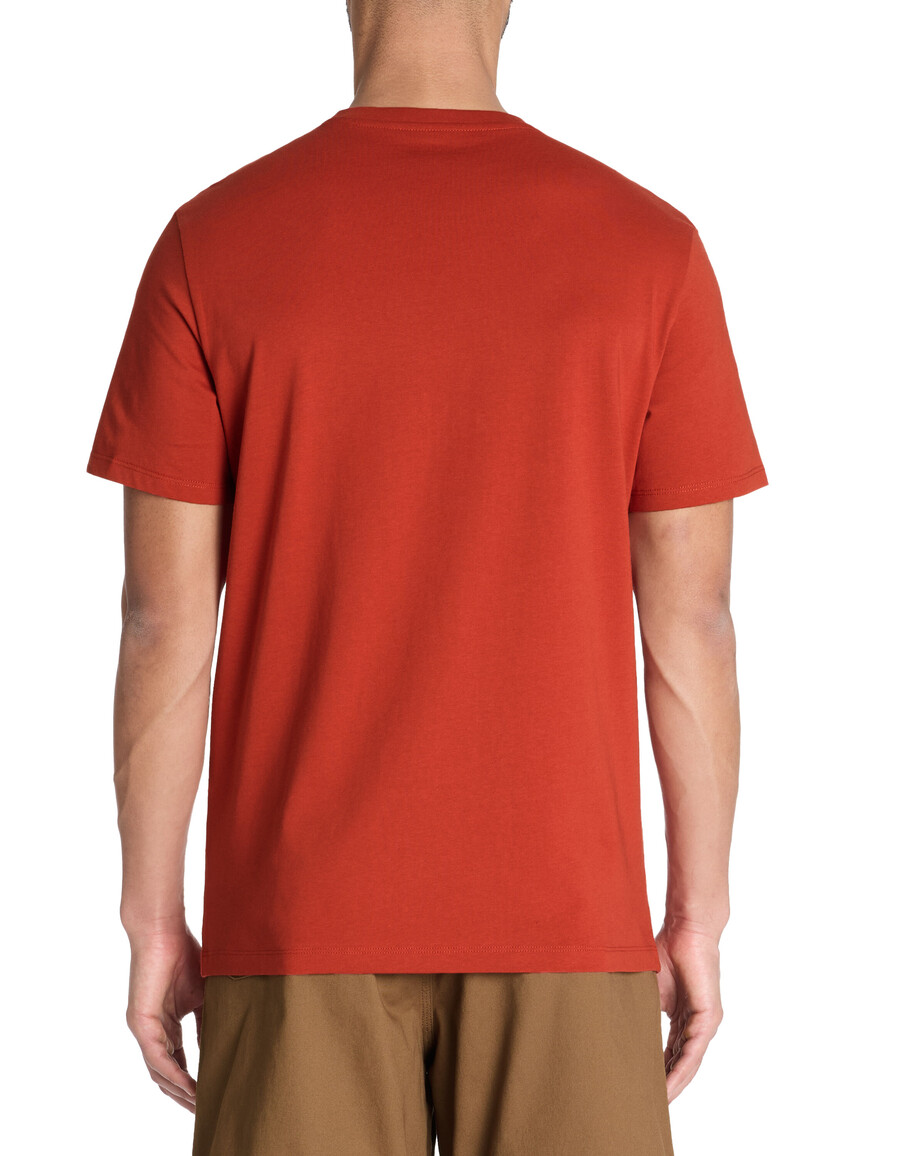 camiseta de cuello redondo regular 100 algodón