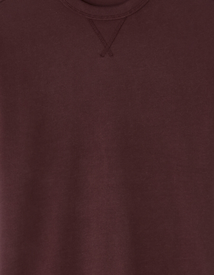 camiseta de cuello redondo y corte cuadrado 100 algodón