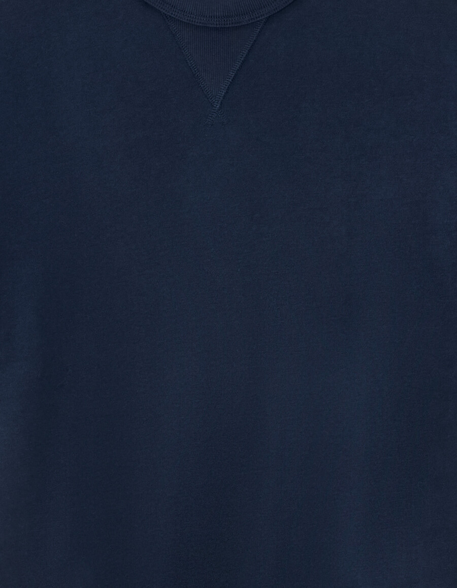 camiseta de cuello redondo cuadrada 100 algodón