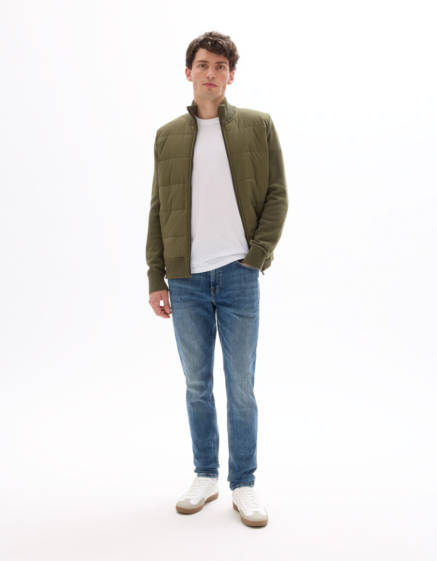 chaqueta de punto milano 100 algodón